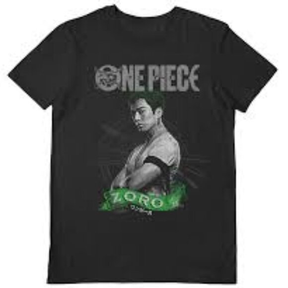 T-Shirt Other - One Piece Live Action (Zoro) Black Unisex T-Shirt 186